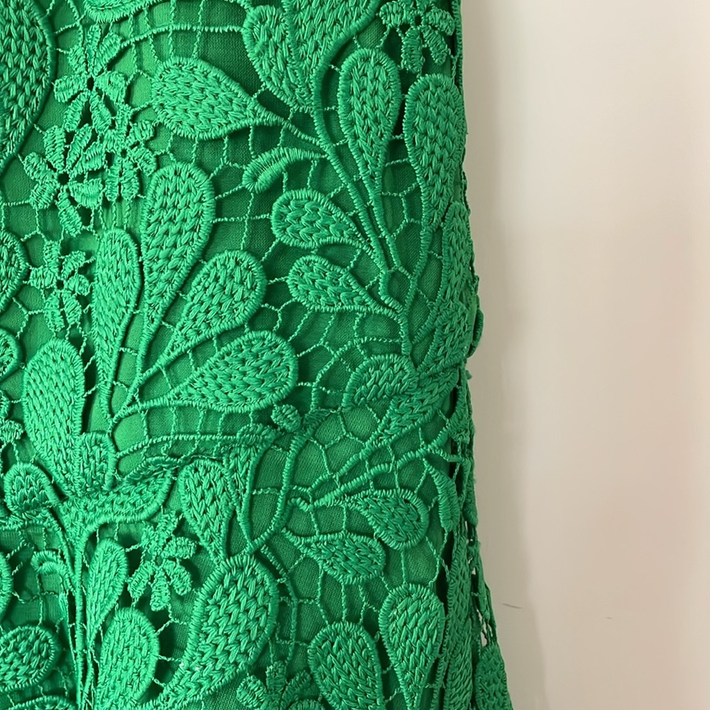 Emerald Green Strapless Dress - Picture 8 of 12
